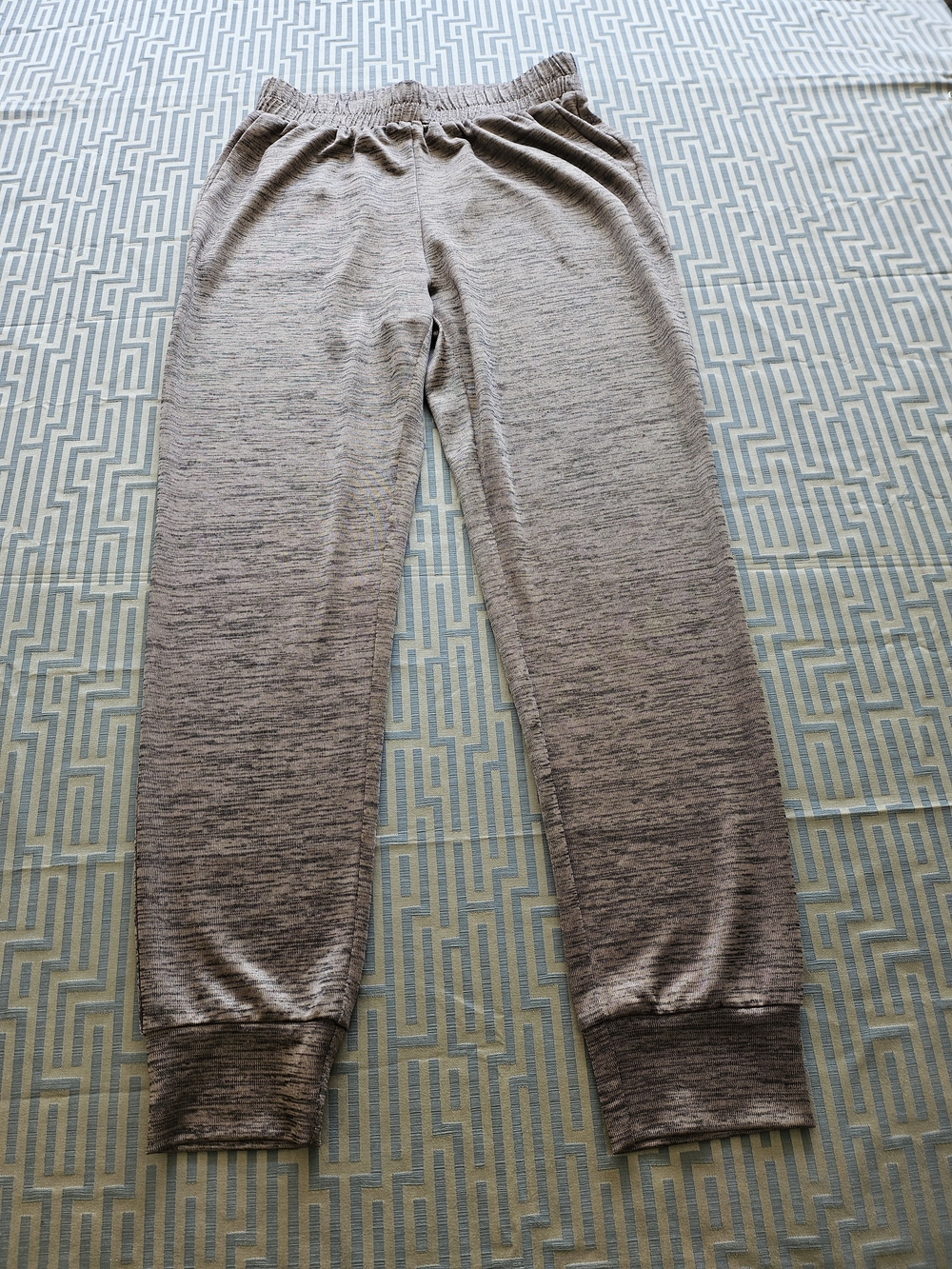 Silvian Heach Taupe Heather Knit Joggers